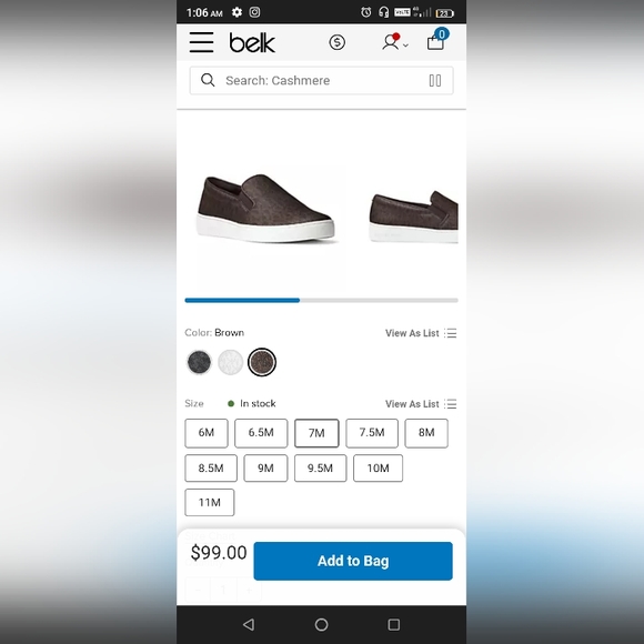 Michael kors Keaton logo Slip on sneakers - Picture 4 of 4